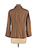 Ellen Tracy 100% Silk Tan Long Sleeve Silk Top Size 10 - photo 2