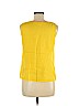 Boden 100% Linen Yellow Sleeveless Blouse Size 6 - photo 2
