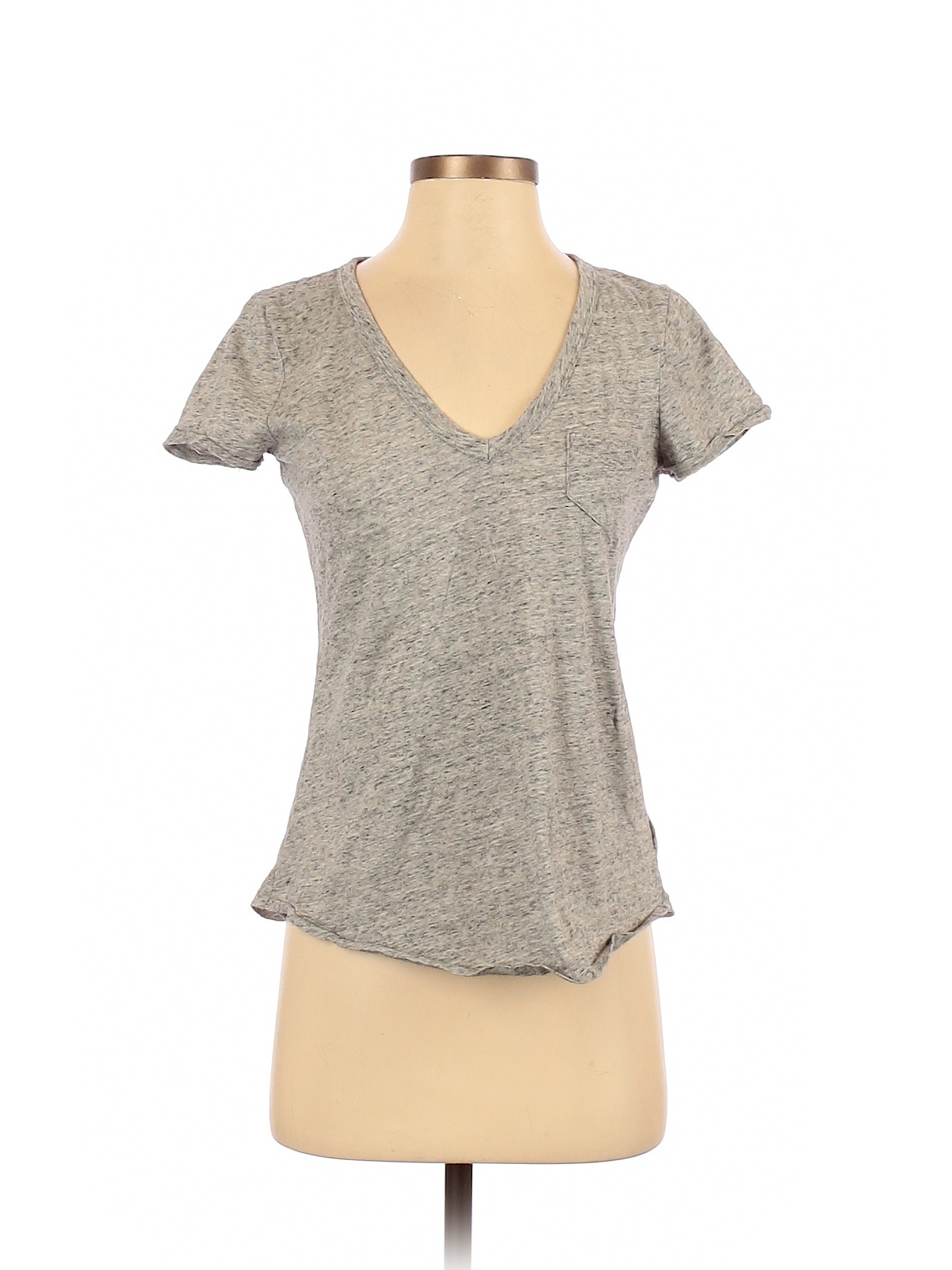 Gap Women Gray Short Sleeve T-Shirt XS | eBay