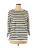 Old Navy 100% Cotton Ivory 3/4 Sleeve Top Size XL - photo 1