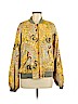 Free People 100% Tencel Lyocell Yellow Jacket Size M - photo 1