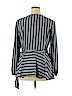 Ann Taylor LOFT 100% Polyester Blue Long Sleeve Blouse Size 16 - photo 2