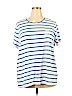 Lauren by Ralph Lauren White Short Sleeve T-Shirt Size 3X - photo 1