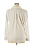 Old Navy 100% Cotton White Long Sleeve Button-Down Shirt Size XL - photo 2