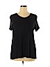Old Navy 100% Rayon Black Short Sleeve T-Shirt Size XL - photo 1
