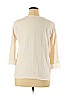 Ann Taylor LOFT Outlet 100% Cotton Ivory 3/4 Sleeve Top Size XL - photo 2