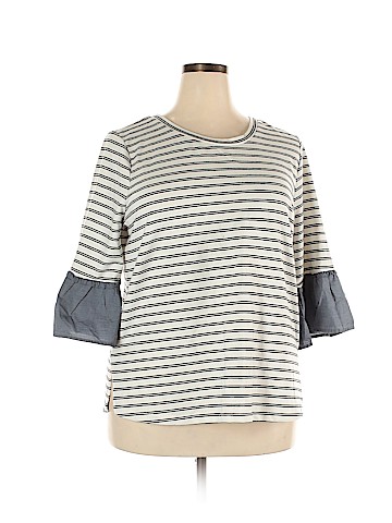 Lane Bryant 3/4 Sleeve Top (view 1)