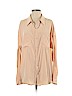 Calvin Rucker 100% Polyester Tan Long Sleeve Blouse Size L - photo 1