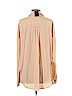 Calvin Rucker 100% Polyester Tan Long Sleeve Blouse Size L - photo 2