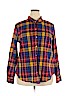 Old Navy 100% Cotton Red Long Sleeve Button-Down Shirt Size XXL - photo 1
