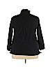 Woman Within 100% Cotton Black 3/4 Sleeve Top Size 22 - 24 - photo 2
