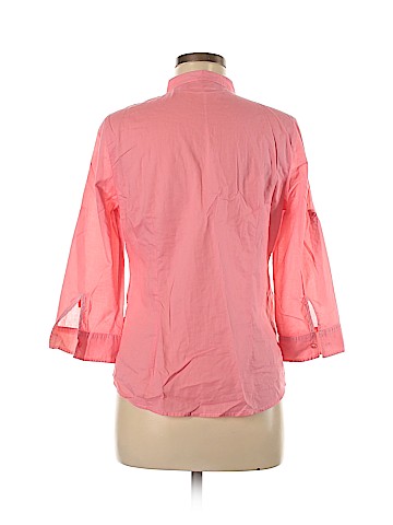 St. John's Bay 3/4 Sleeve Button-Down Shirt (view 2)