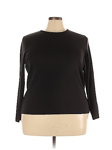 Jones New York Long Sleeve T-Shirt (view 1)