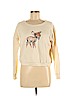 Patterson J. Kincaid 100% Cotton Ivory Sweatshirt Size M - photo 1
