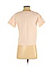 BCBGeneration Pink Short Sleeve Top Size S - photo 2