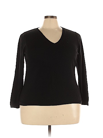 Kate Hill Wool Pullover Sweater (view 1)