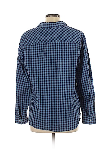 Jones New York Long Sleeve Button-Down Shirt (view 2)