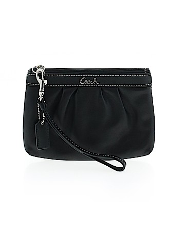 Coach Factory Leather Wristlet (view 1)
