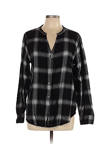 CALVIN KLEIN JEANS Long Sleeve Button-Down Shirt (view 1)