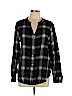 CALVIN KLEIN JEANS 100% Cotton Black Long Sleeve Button-Down Shirt Size L - photo 1