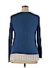 New Directions Blue Long Sleeve Top Size XL - photo 2