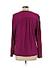 Coldwater Creek Purple Long Sleeve Top Size L - photo 2