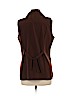 Kathie Lee 100% Polyester Brown Sleeveless Blouse Size L - photo 2
