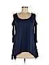 Unbranded Blue 3/4 Sleeve Top Size M - photo 1