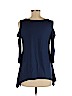 Unbranded Blue 3/4 Sleeve Top Size M - photo 2