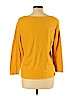 Old Navy 100% Cotton Yellow Pullover Sweater Size L - photo 2