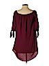 rue21 100% Polyester Burgundy Casual Dress Size S - photo 2