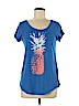 Lucky Brand Blue Short Sleeve T-Shirt Size M - photo 1