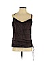 AKRIS Brown Sleeveless Blouse Size 6 - photo 1