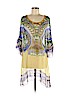 CAbi 100% Silk Yellow Casual Dress Size M - photo 1