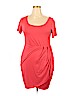 Torrid Pink Casual Dress Size 2X Plus (2) - photo 1