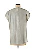 Chico's 100% Polyester Gray Short Sleeve Blouse Size Med (1) - photo 2