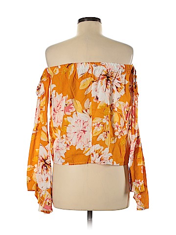 Charlotte Russe Long Sleeve Blouse (view 2)