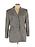 Escada 100% Newwool Gray Wool Blazer Size EU 42 / US 12 - photo 1