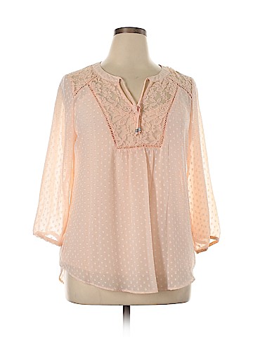 New Directions 3/4 Sleeve Blouse (view 1)
