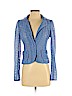 Nanette Lepore 100% Polyester Blue Jacket Size 4 - photo 1