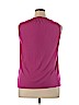 Kenneth Cole REACTION 100% Polyester Pink Sleeveless Blouse Size XL - photo 2