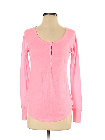 American Eagle Outfitters Long Sleeve Henley (view 1)