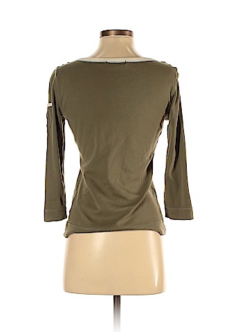 Lauren by Ralph Lauren 3/4 Sleeve T-Shirt (view 2)