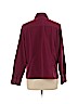 Croft & Barrow 100% Polyester Burgundy Long Sleeve Blouse Size L - photo 2