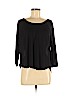 American Eagle Outfitters Black 3/4 Sleeve Top Size L - photo 1