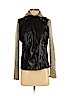 Sisters 100% Polyurethane Black Faux Leather Jacket Size S - photo 1