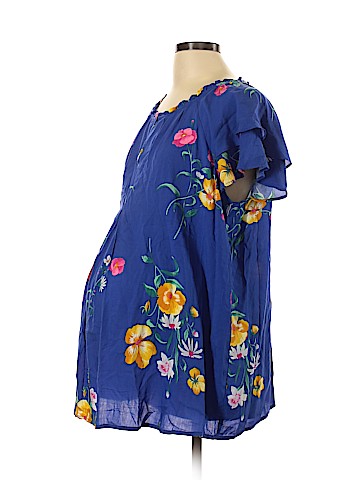 Old Navy - Maternity Short Sleeve Blouse (view 1)