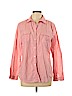 Gap Outlet 100% Cotton Pink Long Sleeve Button-Down Shirt Size L - photo 1