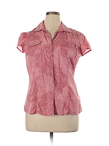 Style&Co Short Sleeve Button-Down Shirt (view 1)