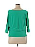 Frank Lyman Design Green 3/4 Sleeve Top Size 14 - photo 2